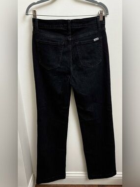 Joe's Jeans Women’s Dark Blue / Black High Rise Straight Leg Jeans Size 28